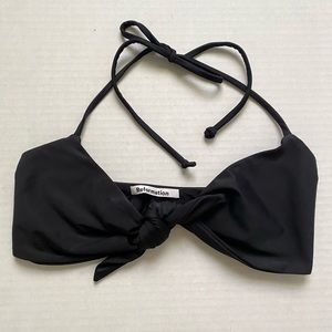 REFORMATION black bikini top